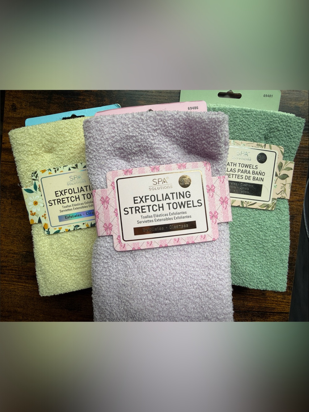 Exfoliating Stretch Towels - Spa Solutions